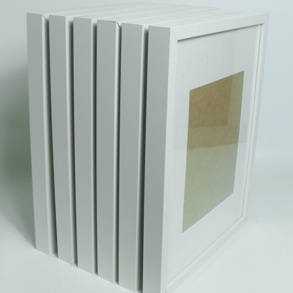 Transform your space with these six stylish white frames (Six Sold together) - Picture 1 of 6